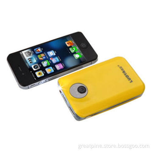 Safety Power Bank for iPhone/Galaxy/All Android Phone, with 7800mAh Capacity